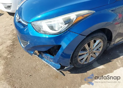 2016 Hyundai Elantra Se from USA, damaged, VIN KMHDH4AE9GU601238